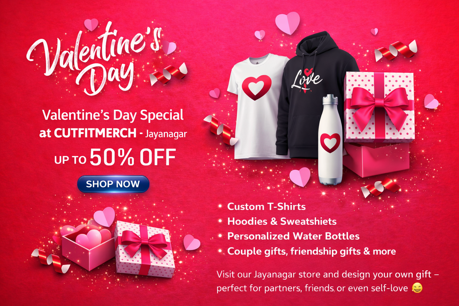 CUTFITMERCH® | Customized T-Shirts, Streetwear & Merchandise in Bengaluru – Everything Customized