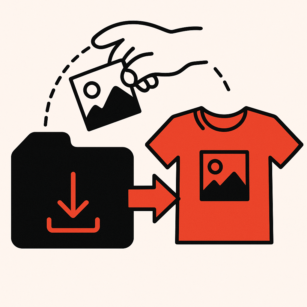 Upload Your Artwork or T-Shirt Idea